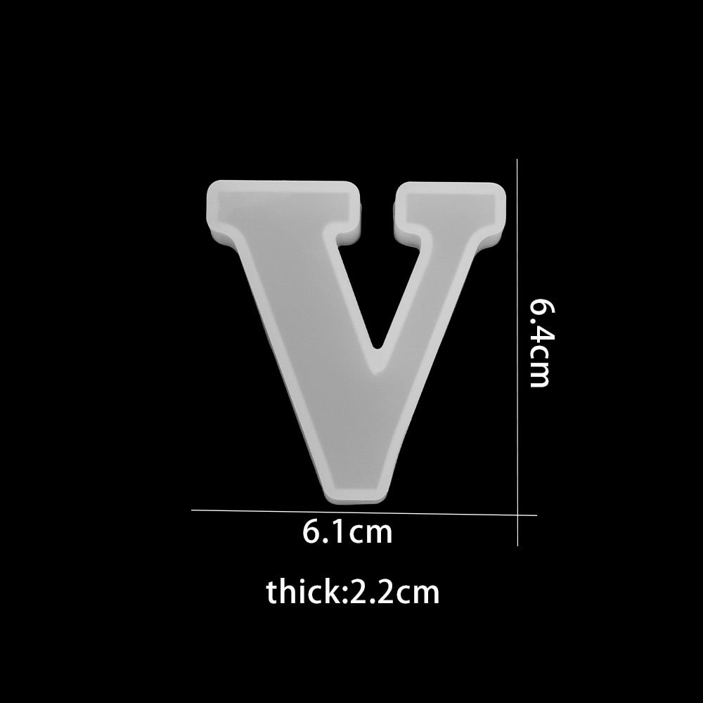 3D siliconen mal om chocoladeletters te gieten – Bakplezier (1+1 gratis)