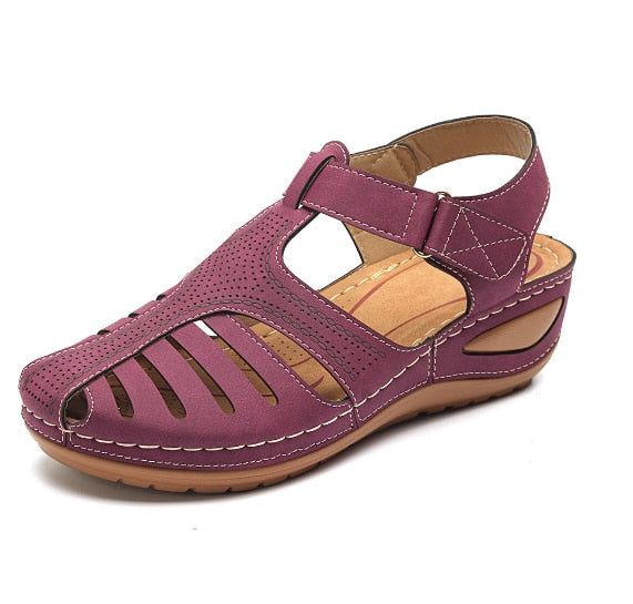 Leren Orthopedische Dames Sandalen – Elin