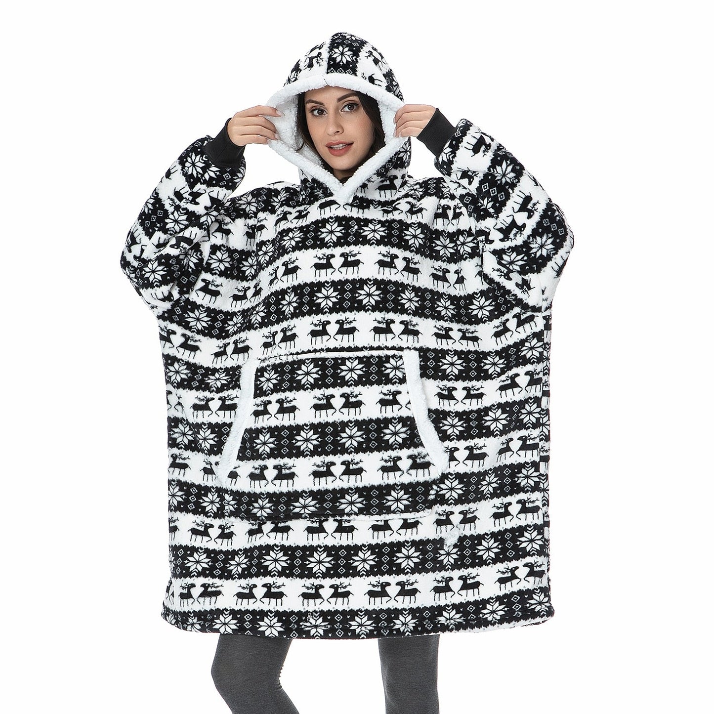 Sammy Jackson Hoodie & Deken | Heerlijke Combinatie van een Zachte Hoodie en Comfy Deken in één!
