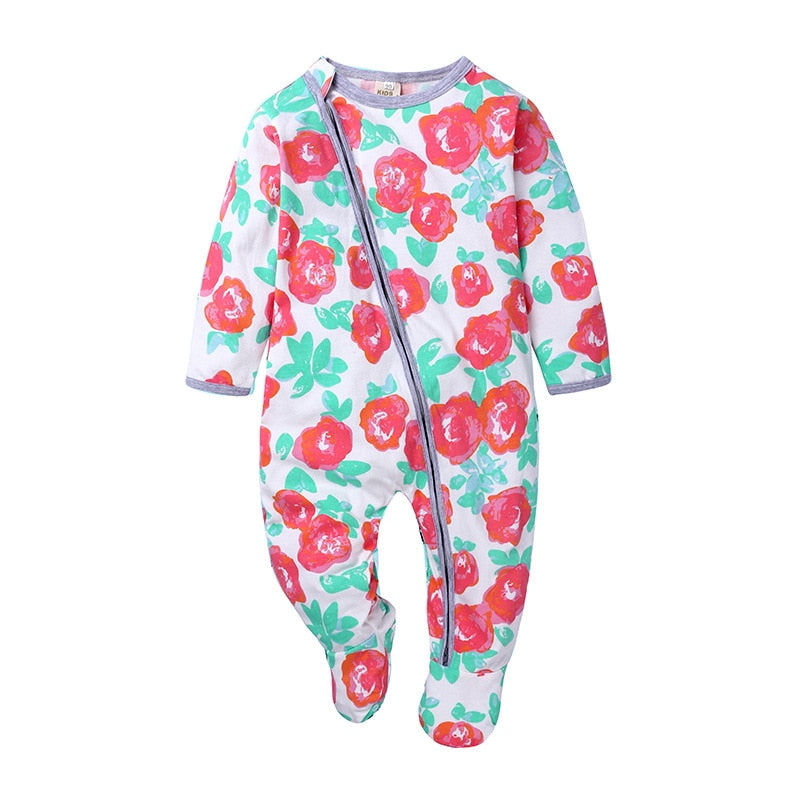 Verwarmende babyslaapromper met rits – KuschelWickel