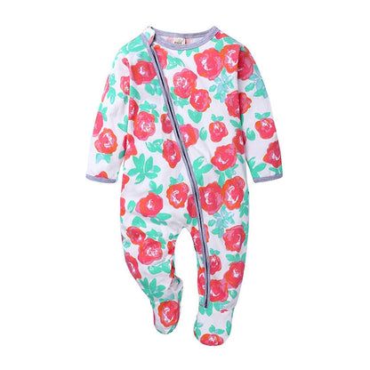 Verwarmende babyslaapromper met rits – KuschelWickel
