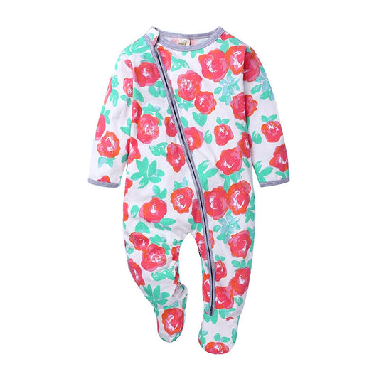 Verwarmende babyslaapromper met rits – KuschelWickel