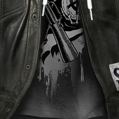 Casual Hoodie met Unieke Print voor Heren - Mason