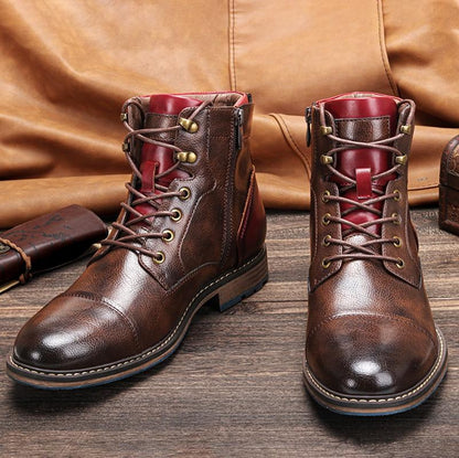 Bruine Heren Oxford Laarzen – Jules