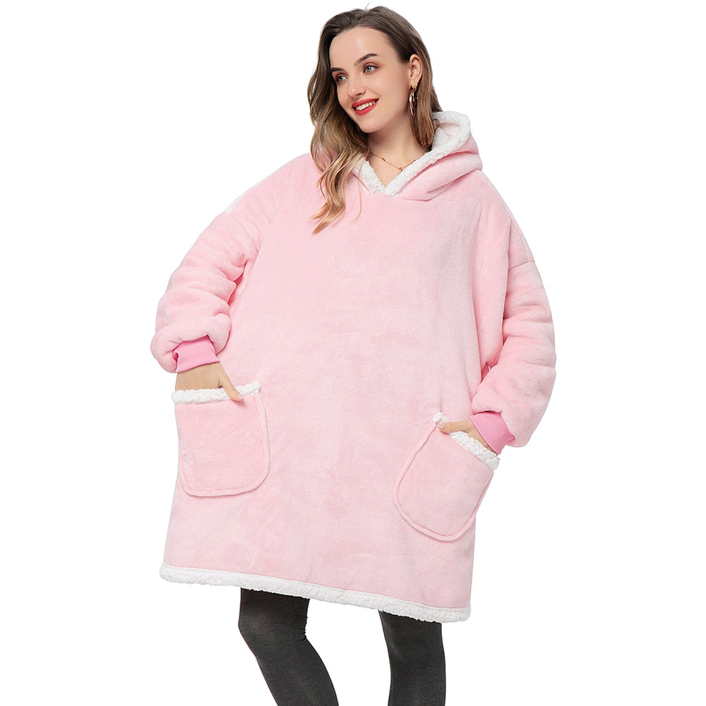 Sammy Jackson Hoodie & Deken | Heerlijke Combinatie van een Zachte Hoodie en Comfy Deken in één!