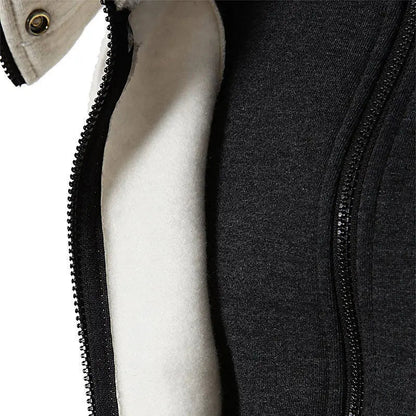 Heren Vest met Rits – Damon
