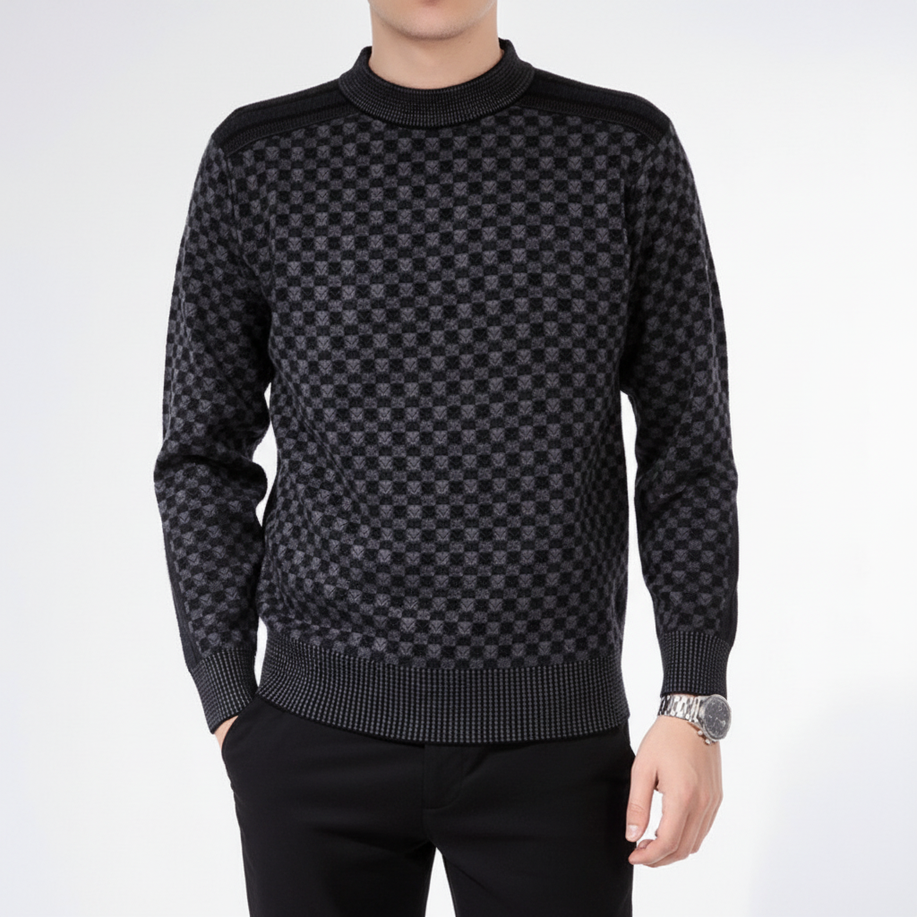 Herren Pullover Mit Rundhalsausschnitt - Andreas