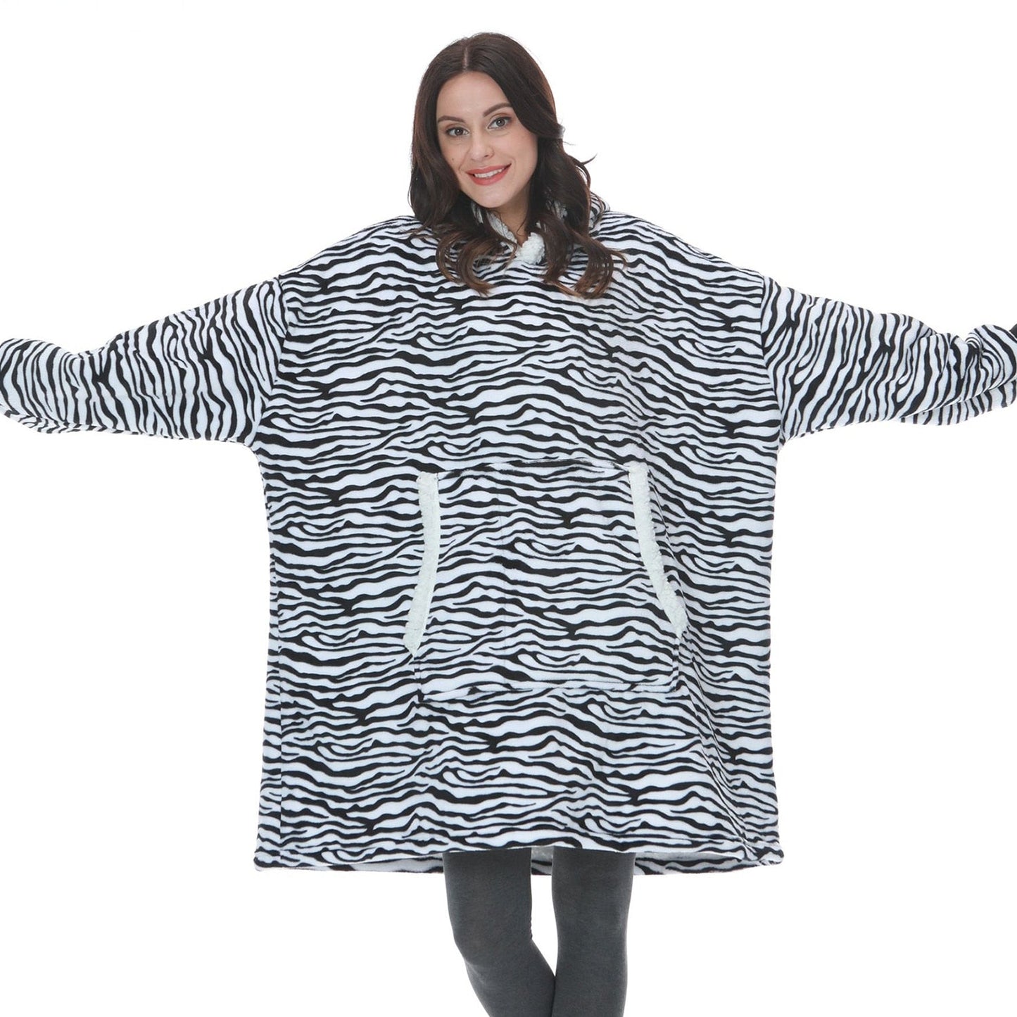 Sammy Jackson Hoodie & Deken | Heerlijke Combinatie van een Zachte Hoodie en Comfy Deken in één!