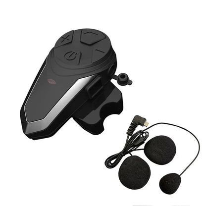 Motorhelm Bluetooth Intercom met FM & 1000m Bereik – RoadLink S3