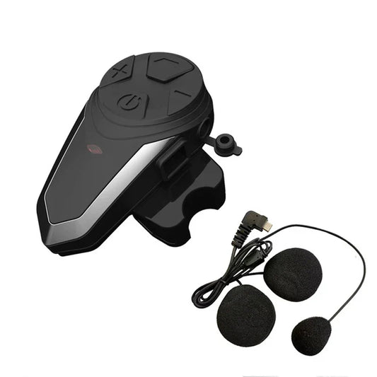 Motorhelm Bluetooth Intercom met FM & 1000m Bereik – RoadLink S3