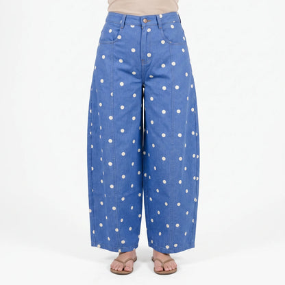 High-Waist Barrel Jeans -  Sonya