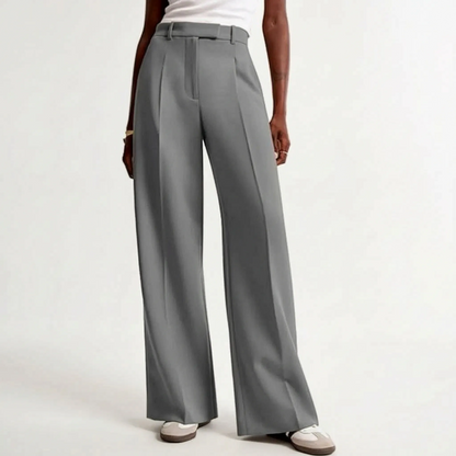 High-Waisted Wide-Leg Trousers - Gail