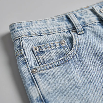 High-Waisted Wijde Dames Jeans -  May