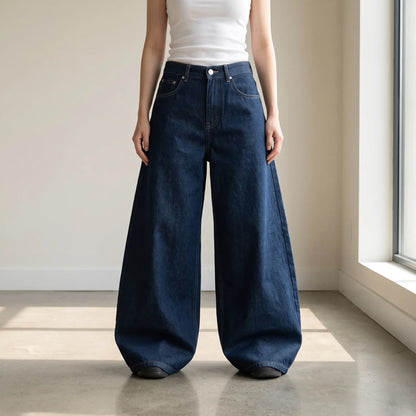 High Waist Jeans Wide Leg -  Iris