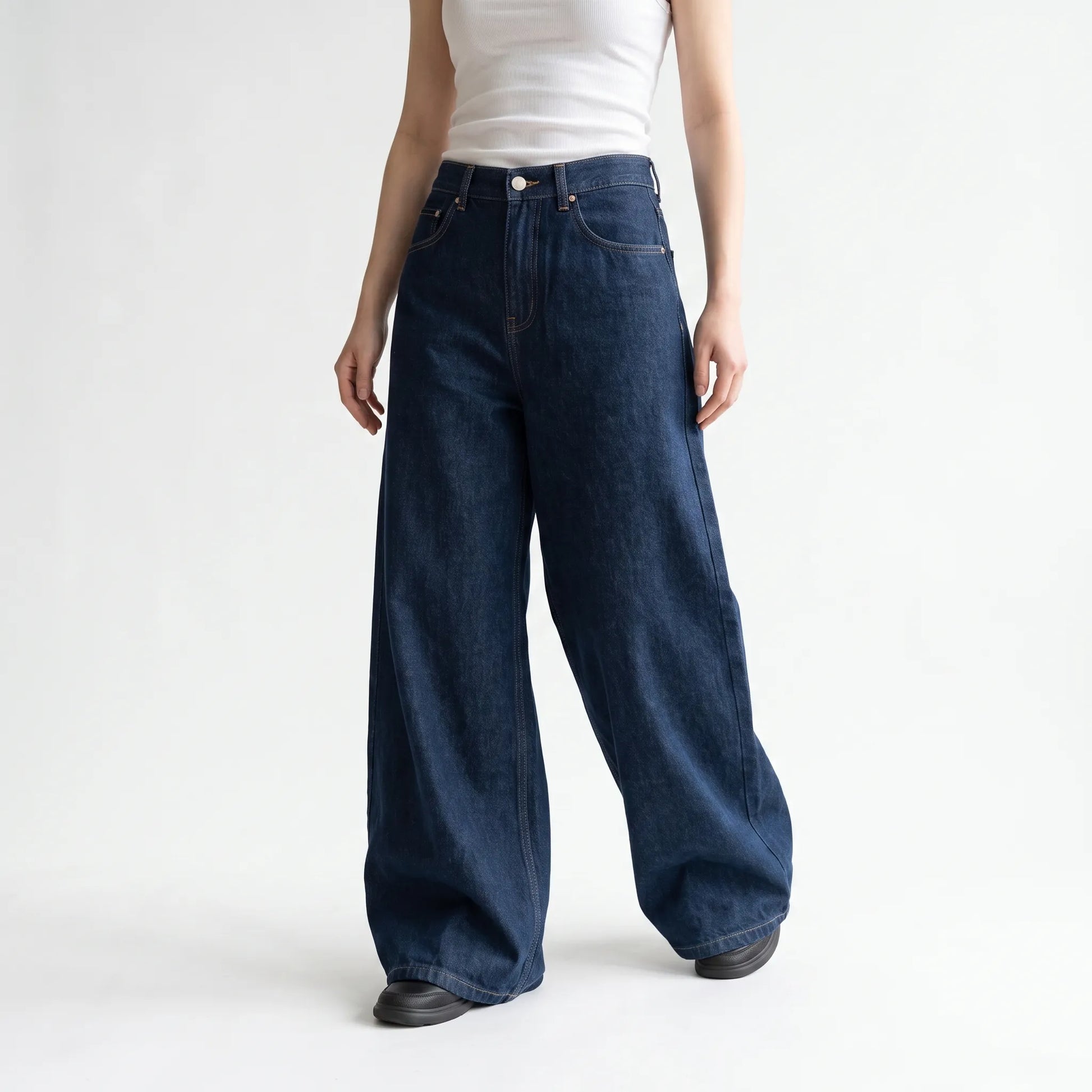High Waist Jeans Wide Leg -  Iris