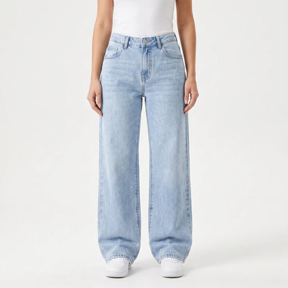 High Waist Wide Leg Jeans Dames -  Ethel