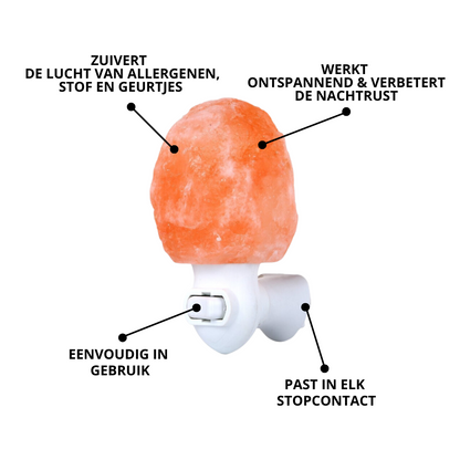 Himalaya Zoutlamp voor Rust en Luchtzuivering - ZenGlow