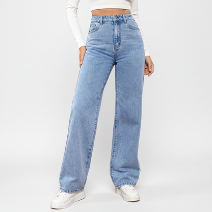 Hochgeschnittene Jeans - Anna