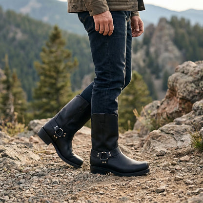 Hoher Herrenstiefel Mit Geschirr - Jimmie