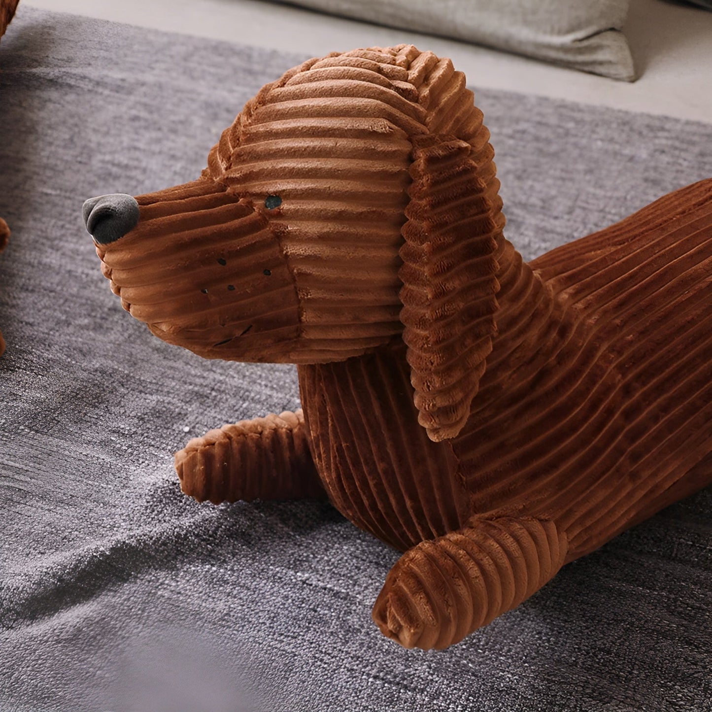 Pluche Ergonomisch Teckelkussen – DaxiRest