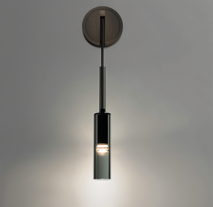 Minimalistische Wandlamp met Rookglas – Orvane