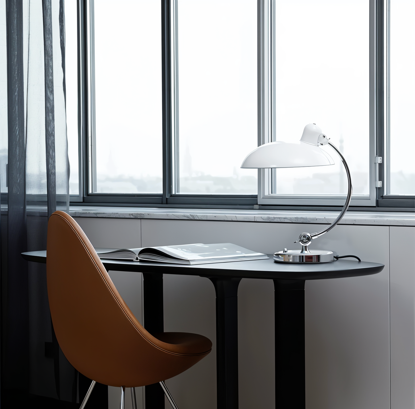 Verstelbare Vintage Bureaulamp van IJzer – Virella