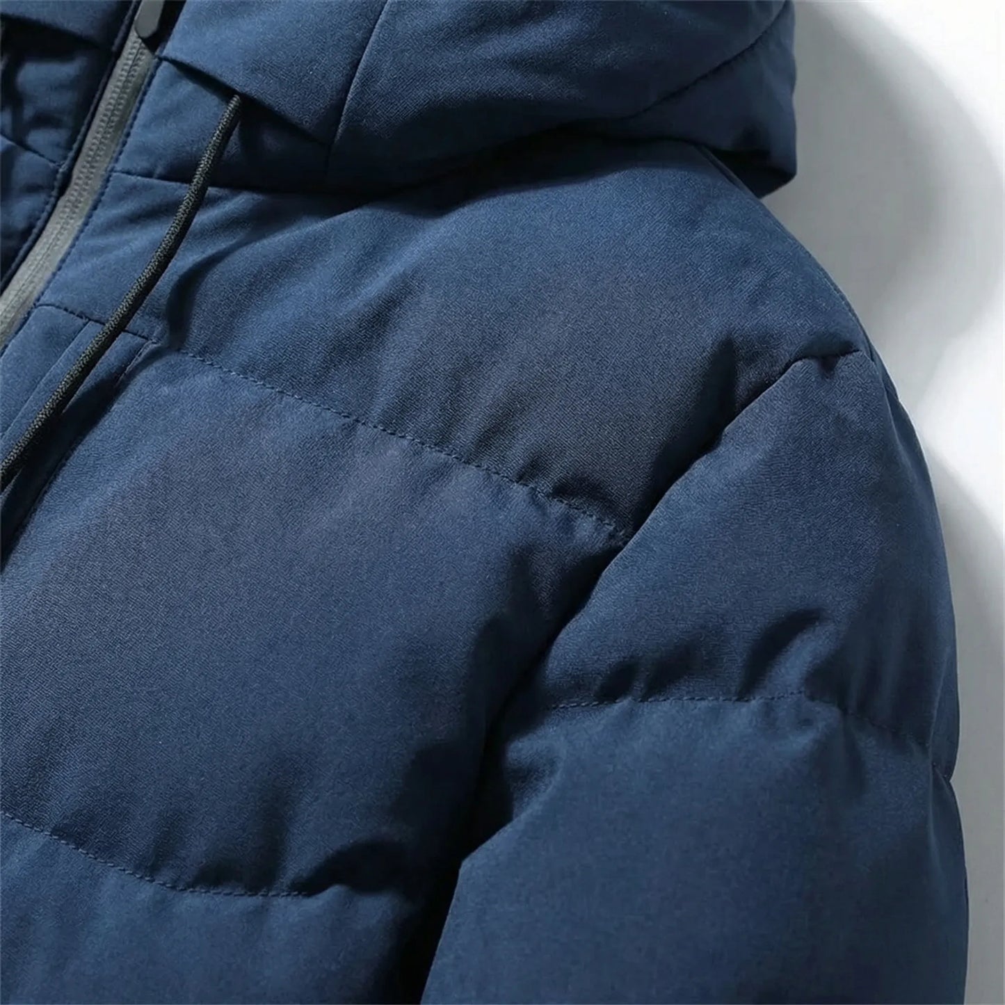 Hooded Padded Puffer Jacket For Men - Gustavo