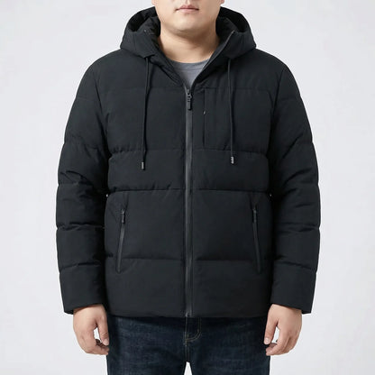 Hooded Padded Puffer Jacket For Men - Gustavo