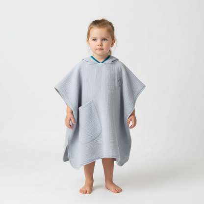 Hooded Poncho - KidsWrap