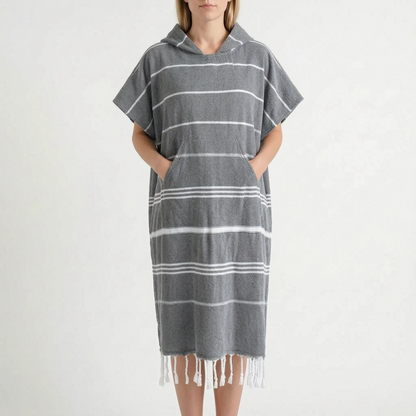 Hooded Surf Changing Poncho - Loomira