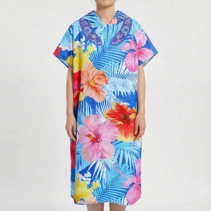 Hooded Towel Poncho - Mabolo
