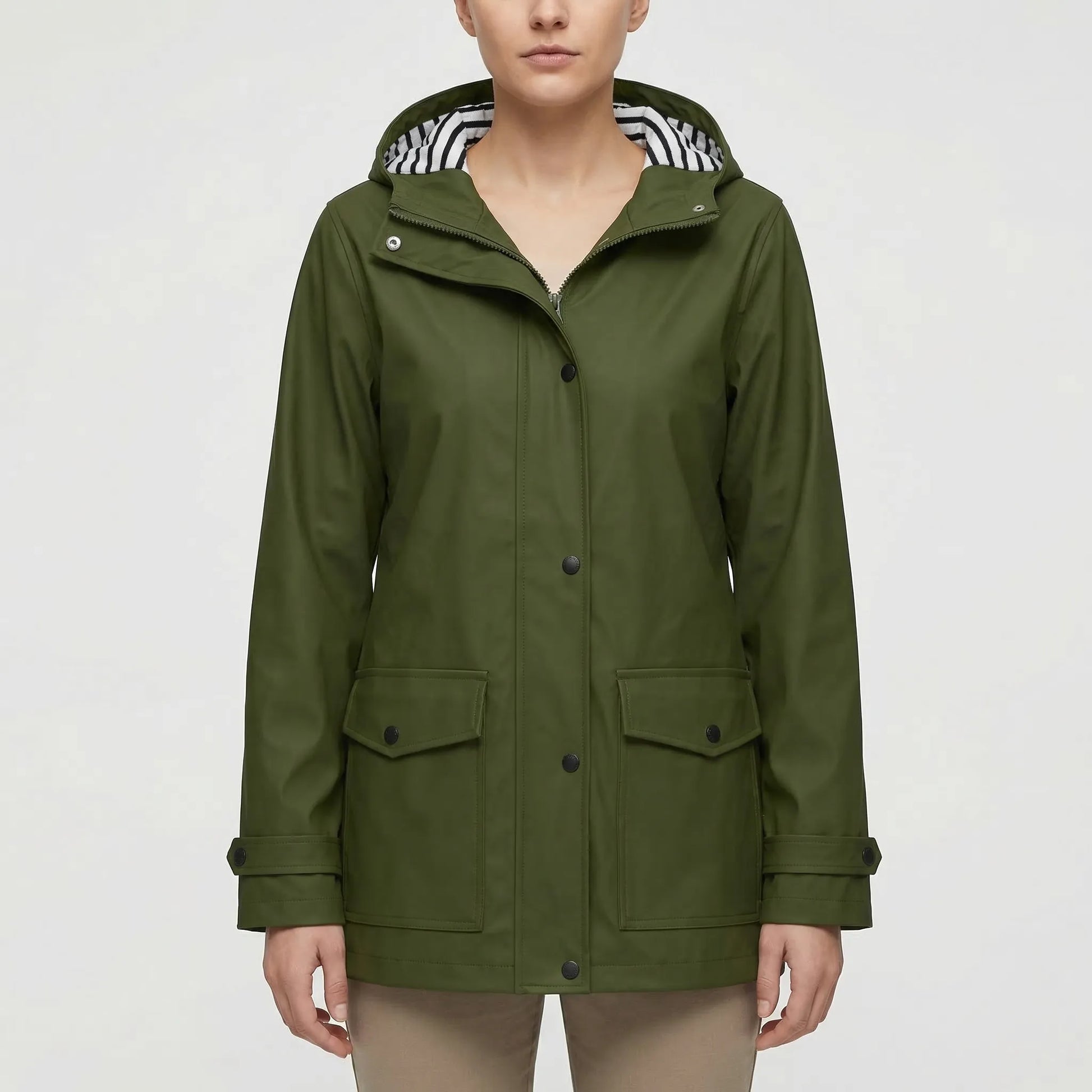 Hooded Waterproof Outdoor Jacket -  Raelwick