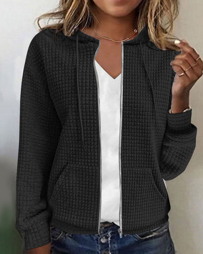 Dames Vest met Rits & Zakken – Wynona