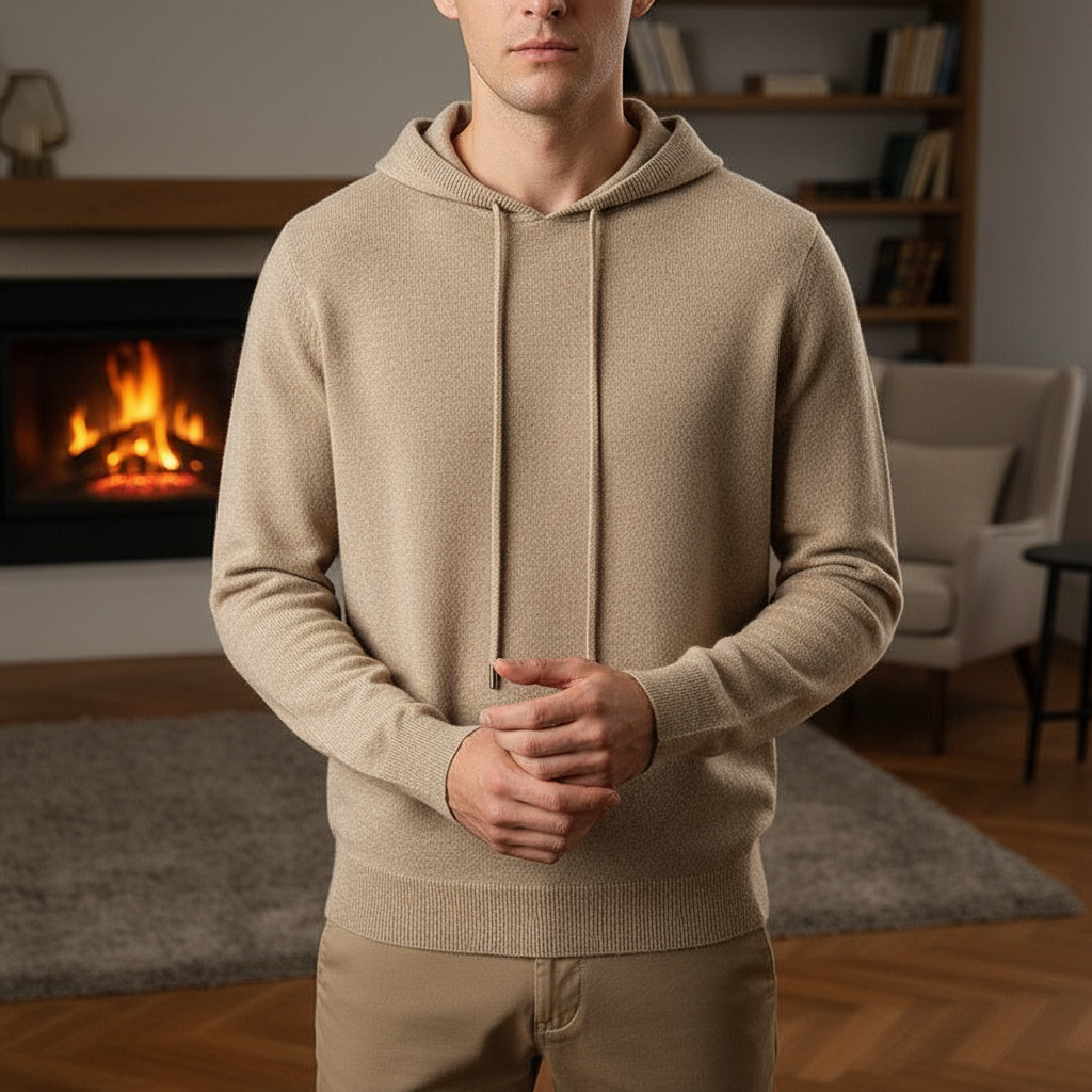 Hoodie Aus Merinowolle - Finn