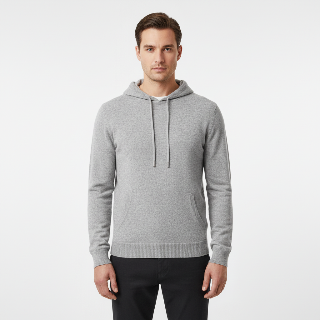 Hoodie Aus Merinowolle - Finn