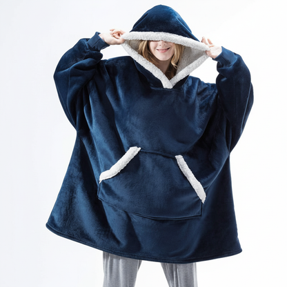 Hoodie Und Decke Kombiniert - SnuggleBlanket