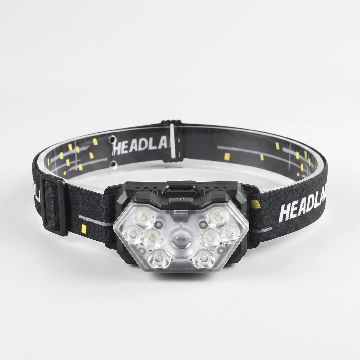 Hoofdlamp Oplaadbaar Met Bewegingssensor - Optiva
