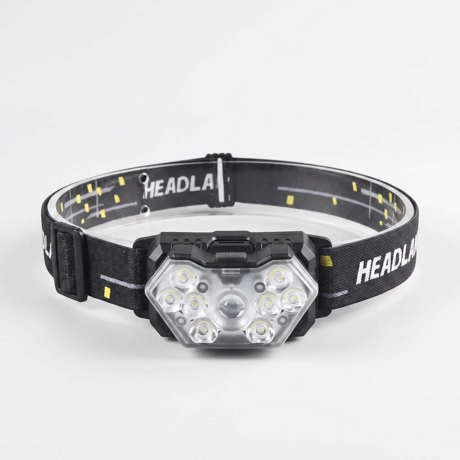 Hoofdlamp Oplaadbaar Met Bewegingssensor - Optiva