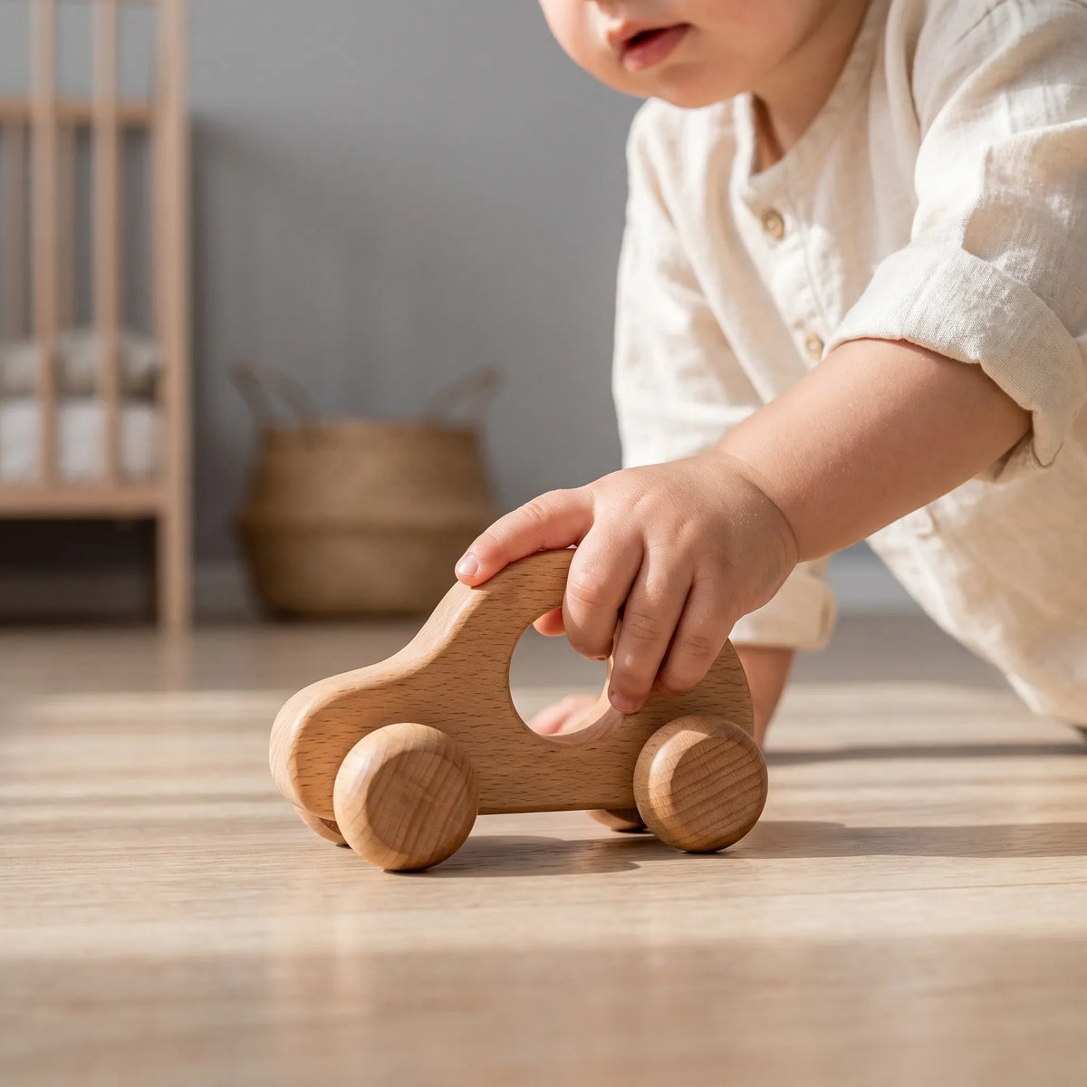Houten Speelgoedauto Set - RolliRides