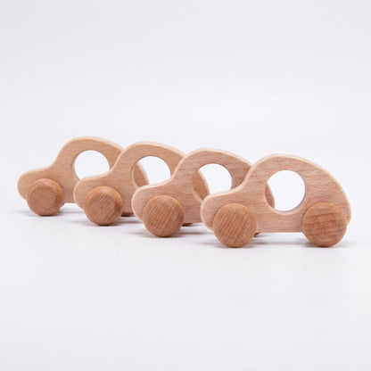 Houten Speelgoedauto Set - RolliRides