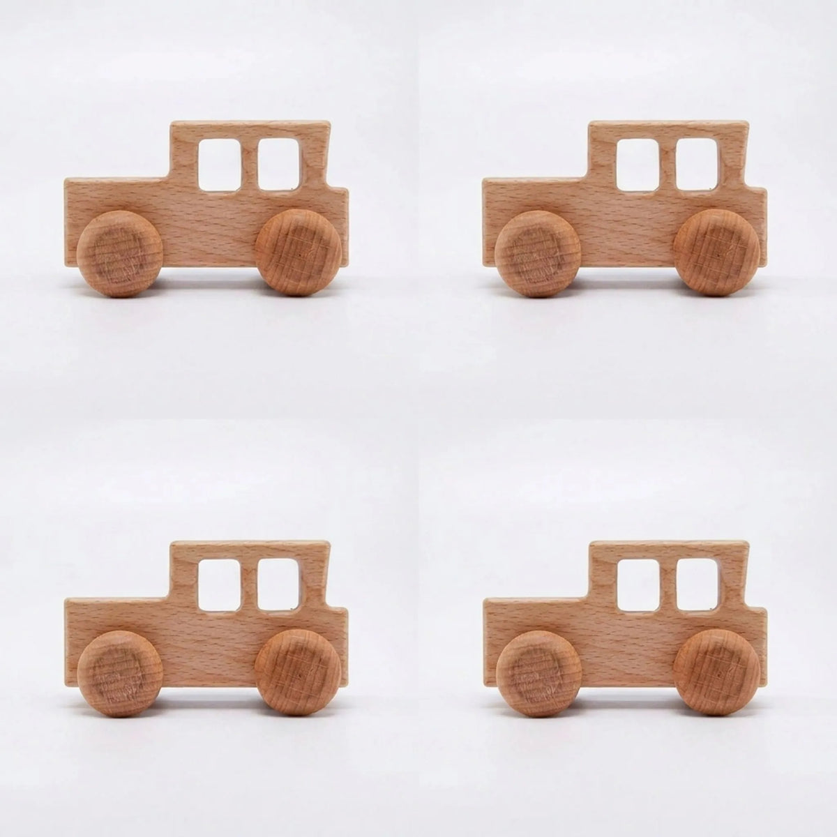 Houten Speelgoedauto Set - RolliRides