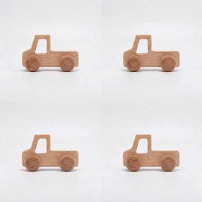 Houten Speelgoedauto Set - RolliRides