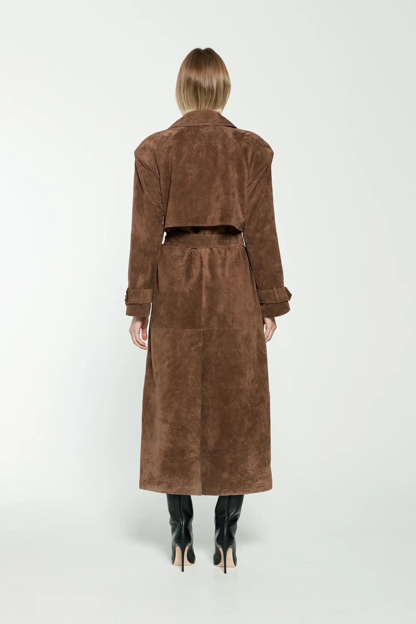 Faux Suede Winterjas voor Dames - Sorina