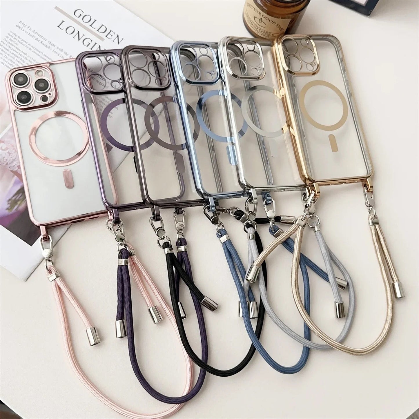 MagSafe Schoudertas voor iPhone met Draagriem – Halo (1+1 GRATIS)