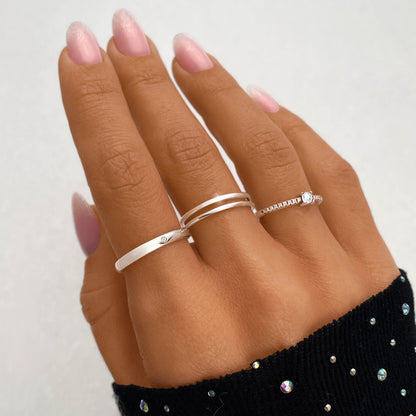 Open Dubbele Ring - Amaya