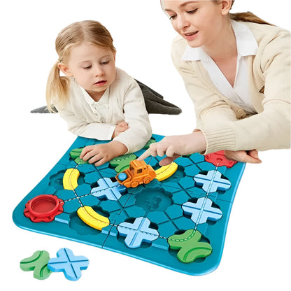 Magnetisch leerspel om logica en creativiteit bij kinderen te bevorderen.