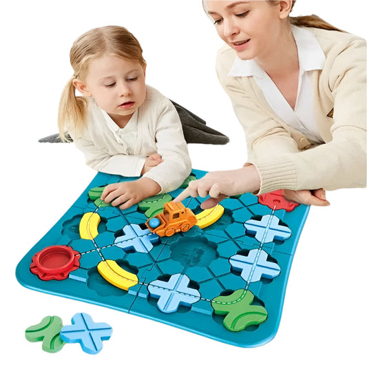 Magnetisch leerspel om logica en creativiteit bij kinderen te bevorderen.