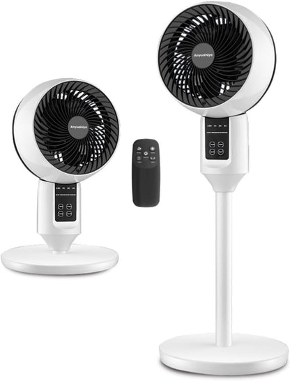 In Hoogte Verstelbare Tafelventilator - Breeziq