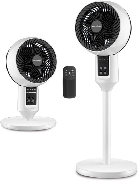 In Hoogte Verstelbare Tafelventilator - Breeziq