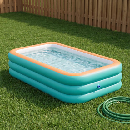 Inflatable Family Swimming Pool - Plungia